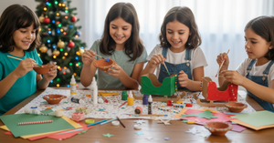 10 Eco-Friendly Christmas Crafts Using Diwali Leftovers: Fun DIYS for Kids