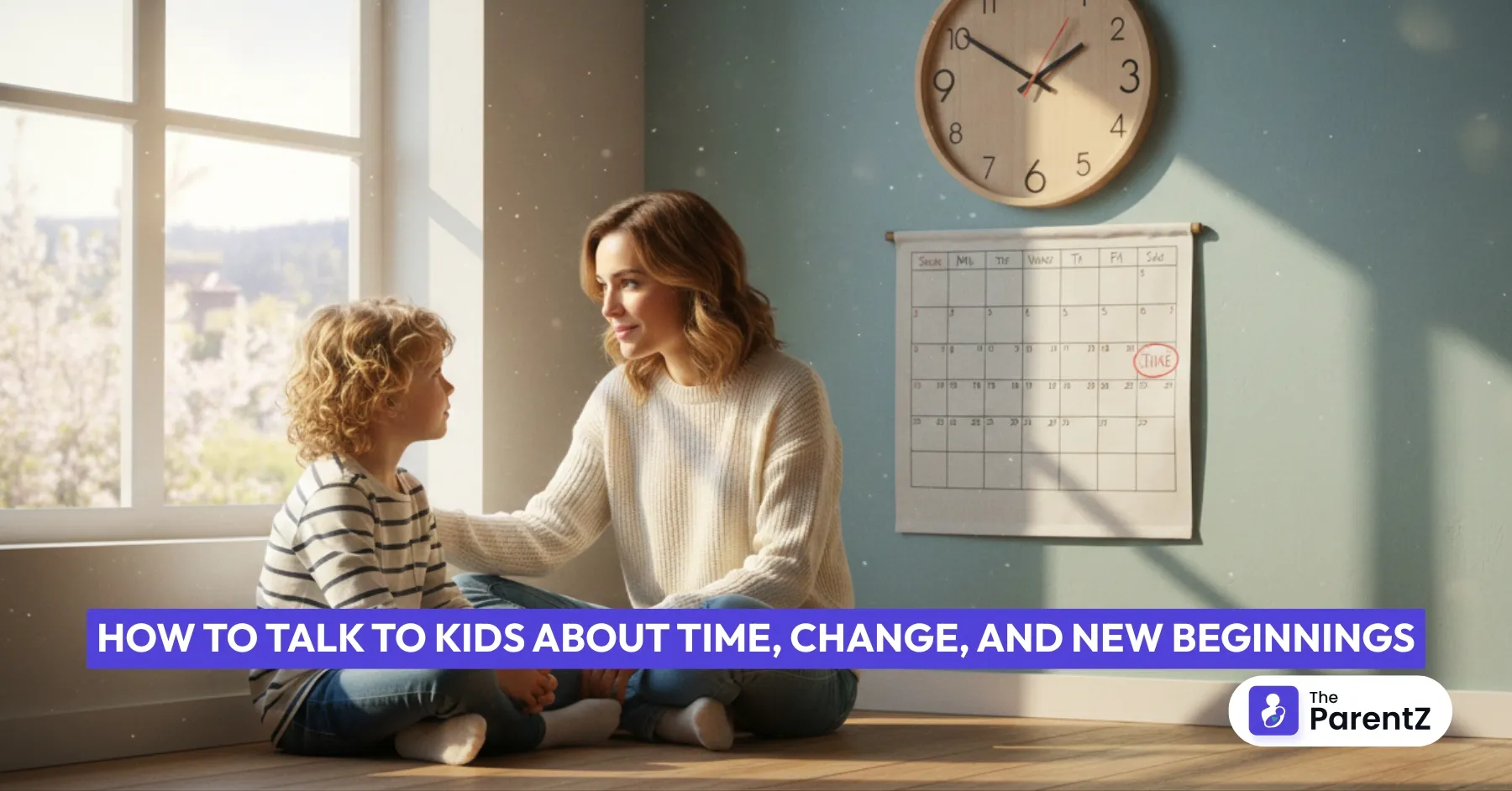 How to Talk to Kids About Time, Change, and New Beginnings