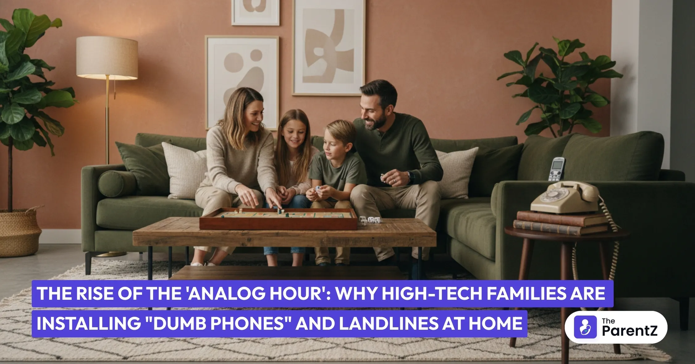 The Rise of the 'Analog Hour': Why High-Tech Families Are Installing 'Dumb Phones' and Landlines at Home