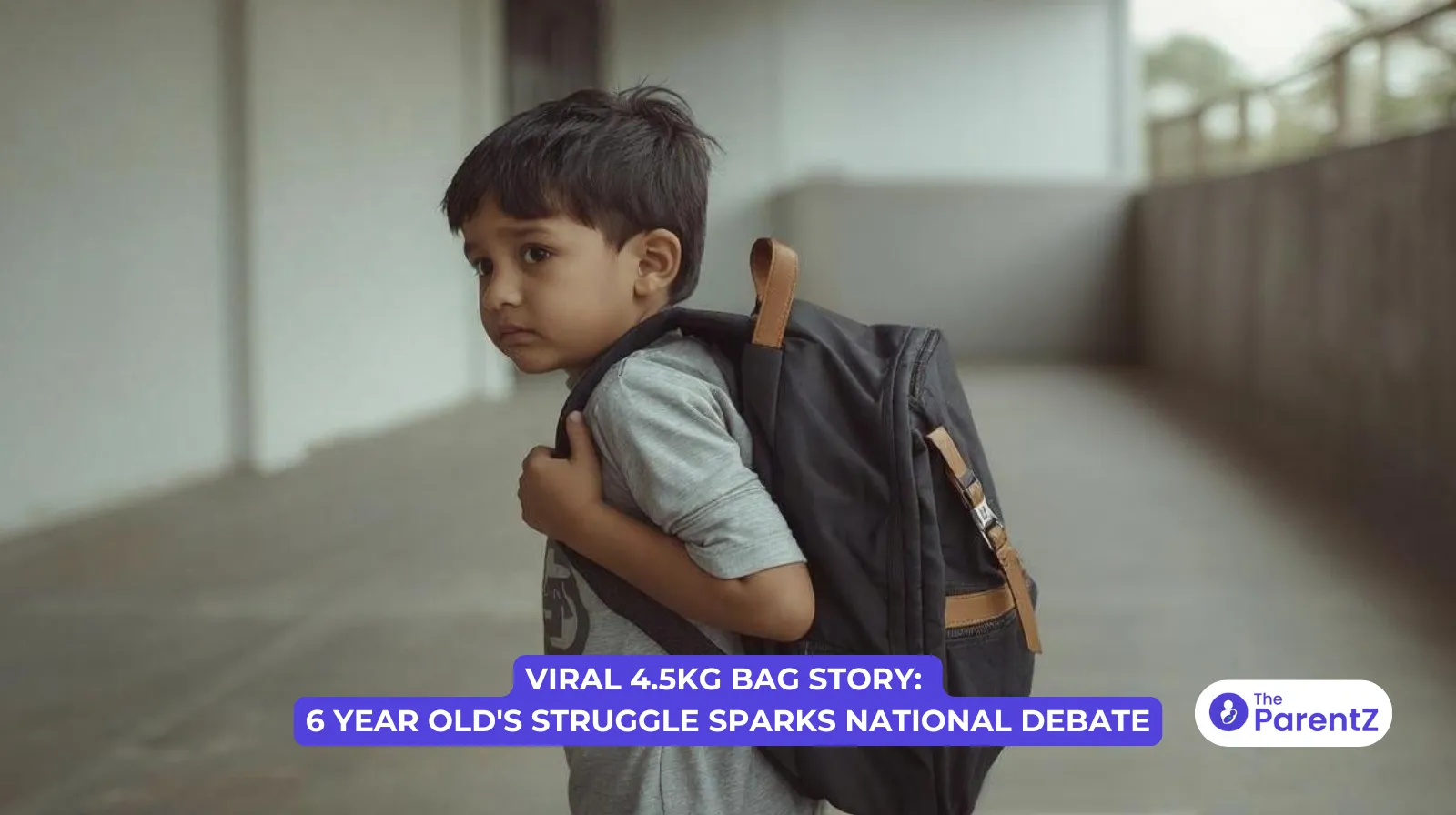Viral 4.5 kg Bag Story: 6-Year-Old's Struggle Sparks National Debate