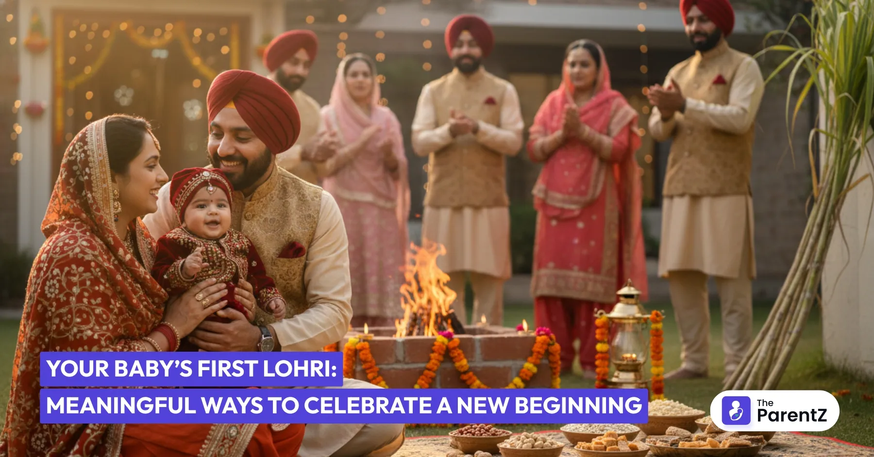 Your Baby’s First Lohri: Meaningful Ways to Celebrate a New Beginning