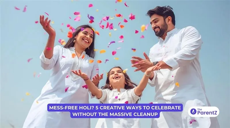 Mess-Free Holi? 5 Creative Ways to Celebrate Without the Massive Cleanup