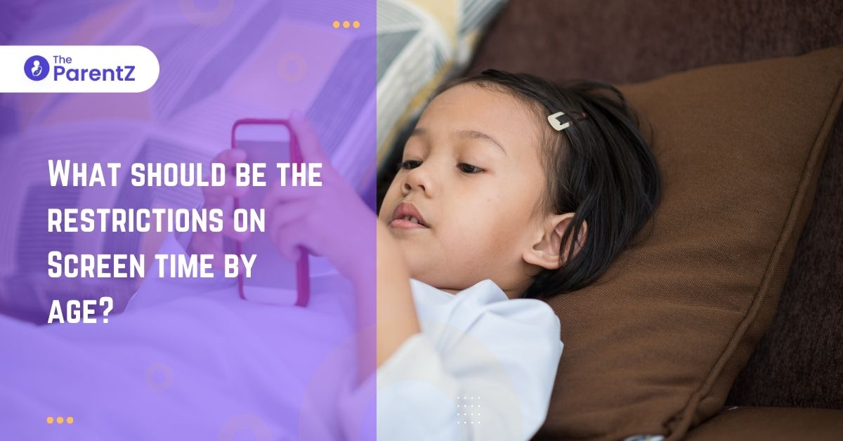 What should be the restrictions on Screen time by age? Average Screen Time by Age and Guidelines