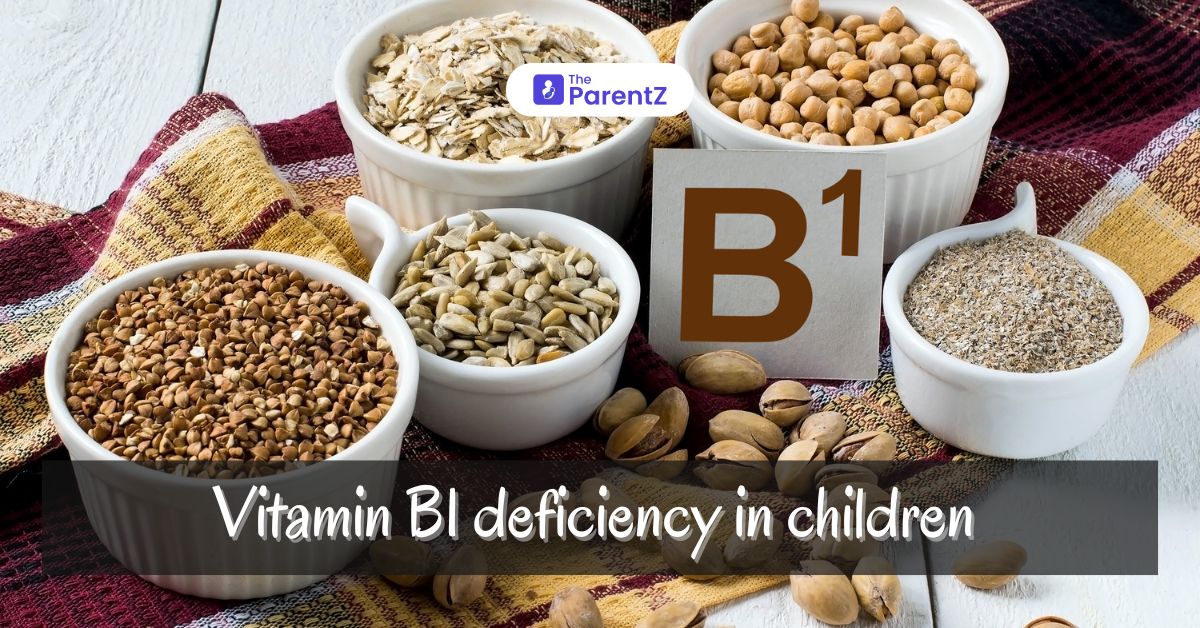 Vitamin B1 deficiency in children
