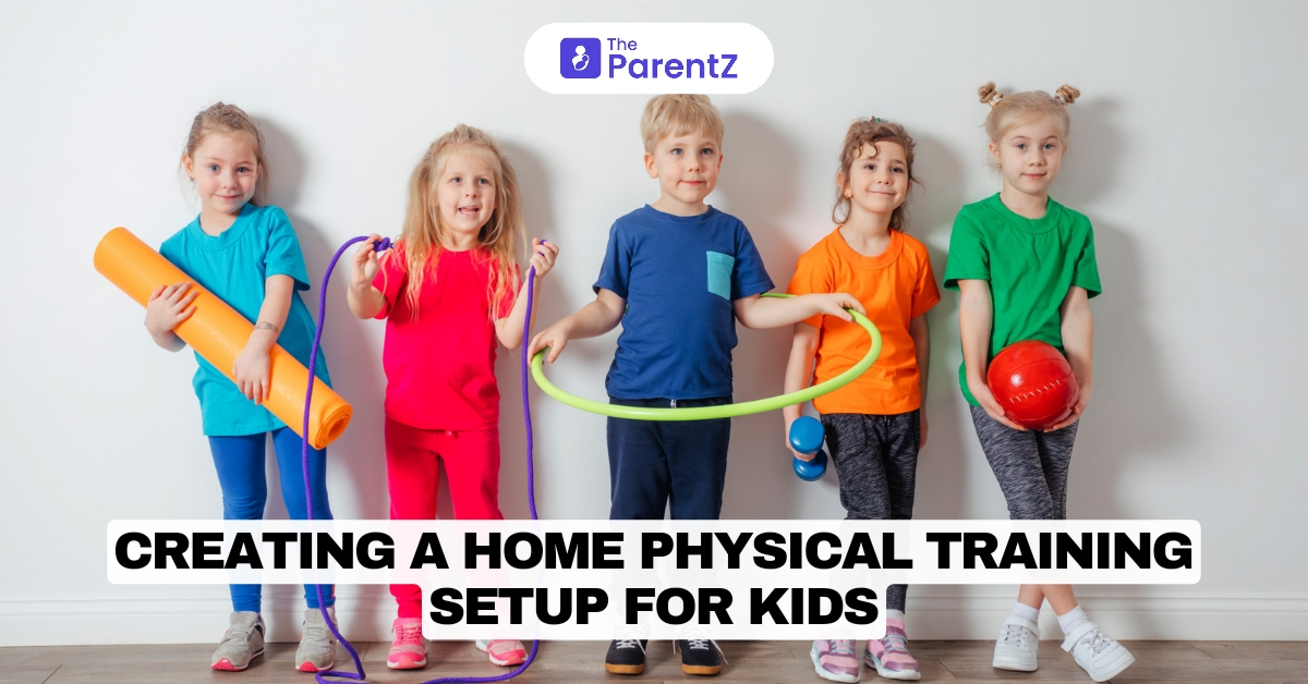 Creating a Home Physical Training Setup for Kids